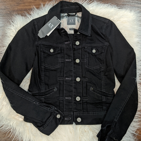 armani denim jacket ladies